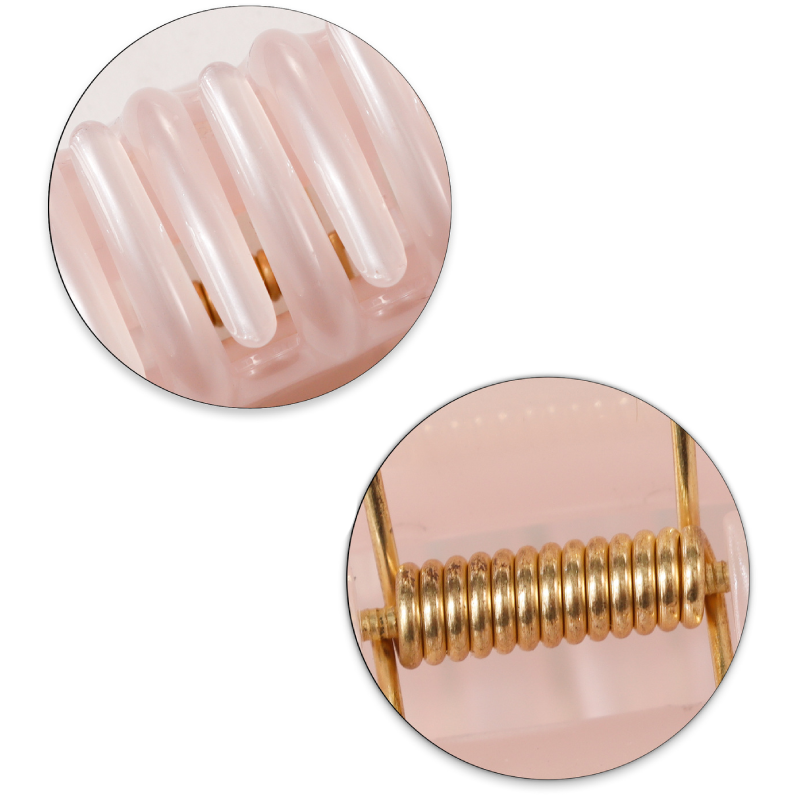 Simple Series Daily Solid Color Polystyrene Hair Claws h5Picture3