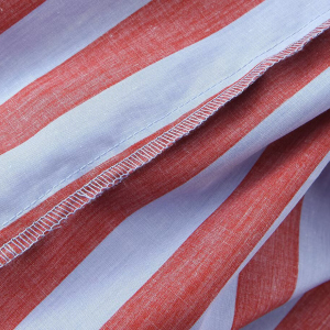 Casual Stripes Bow Tie-Up Loose Fit  Blouses & Shirts h5 Picture5