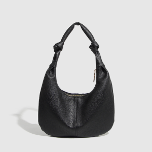 Casual Style Metal Hardware Studded Solid Color Rivet Pu Women's Underarm Shoulder Bags h5 Picture3