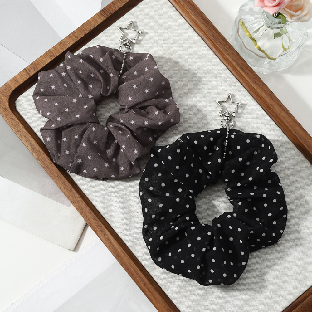 Simple Series Daily Polka Dots Star Alloy Bag Charms Picture3