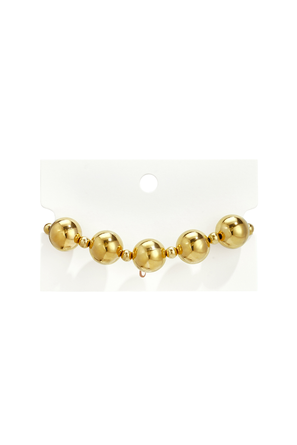 Bracciali A Catena In Acciaio Inossidabile, Modello Circle Simple, Serie Daily Simple, Gioielli Da Donna h5Immagine3
