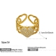 Gold Color/Ring Size 7/Style2 Picture2