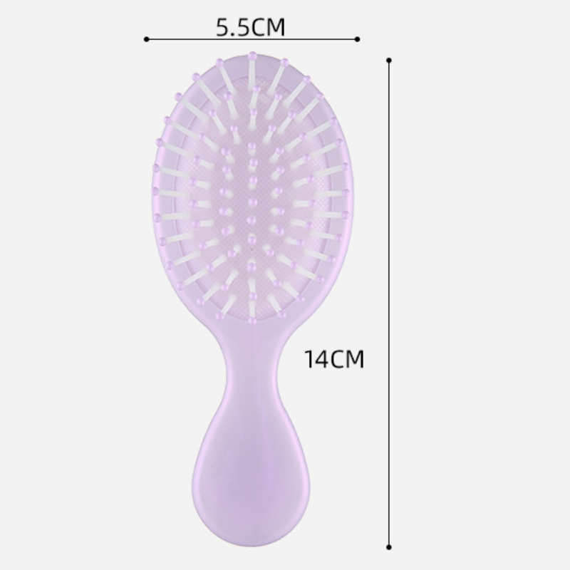 Simple Series Daily Solid Color Pearly Luster Plastic Combs h5Picture6