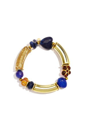 Acryl Kralenarmbanden Met Onregelmatige Vorm, Eenvoudige Dagelijkse Collectie, Damessieraden h5 Afbeelding2