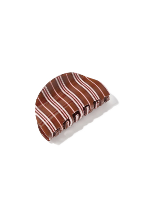 Fermagli Per Capelli A Righe In Pvc, Accessori Per Tutti I Giorni h5 Immagine2