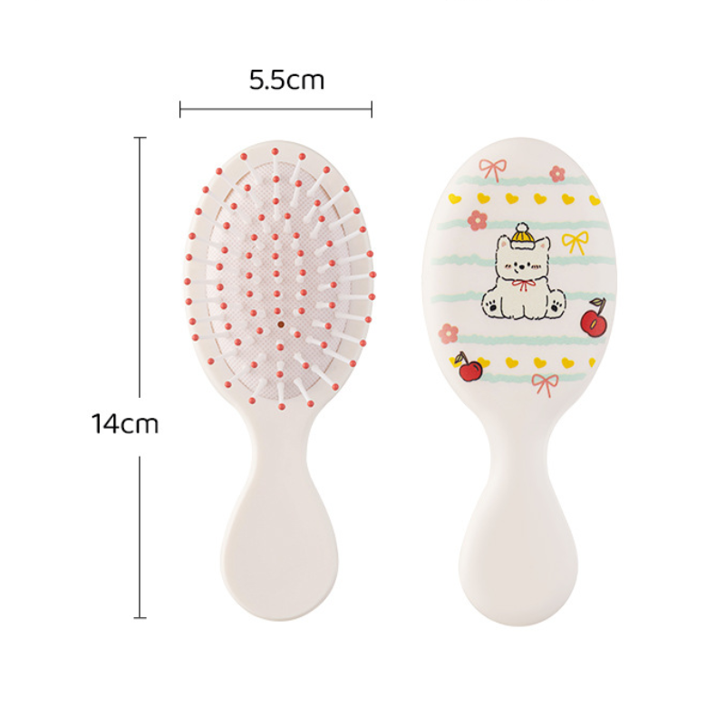 Simple Series Cute Letter Heart Animal Bow Knot Cartoon Dachshund Plastic Combs h5Picture6