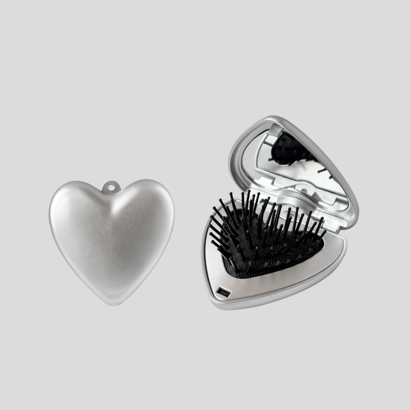 Simple Series Daily Heart Solid Color Plastic Combs h5Picture2