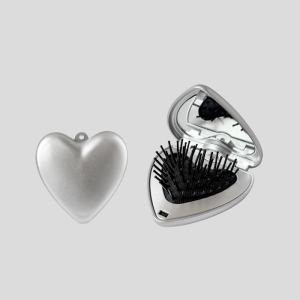 Simple Series Daily Heart Solid Color Plastic Combs h5 Picture2