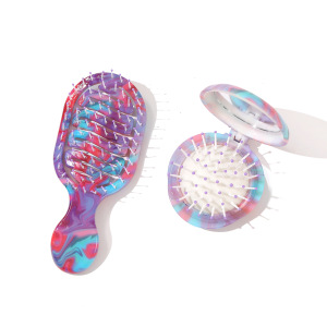 Simple Series Günlük Leopar Desenli Karışık Renk Geçişli Plastik Taraklar h5 Resim2