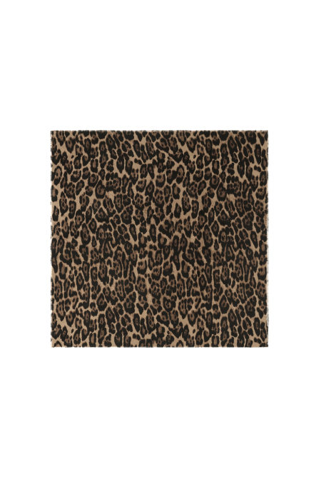 Wintersjaals Met Luipaardprint, Eenvoudig, Van Polyester, Ideaal Voor Dagelijks Gebruik. 2