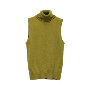 Casual Solid Color Straight Knitted Vest h5 Picture5