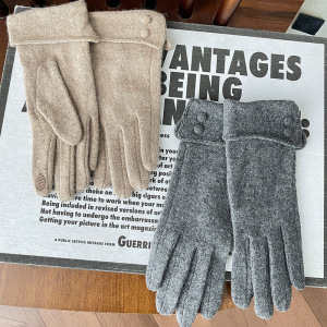 Eenvoudige Serie Dagelijkse Effen Polyester Handschoenen h5 Afbeelding5