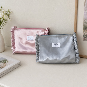 Eenvoudige Serie, Schattige Effen Polyester Make-Uptassen h5 Afbeelding3