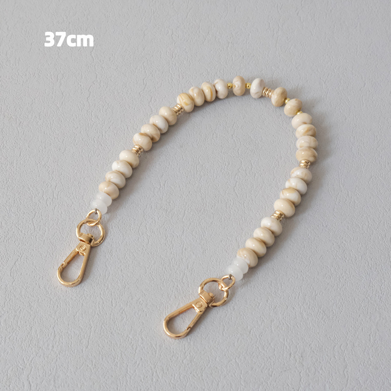 Etnische Serie Casual Effen Gekleurde Kralen Gemengde Kleuren Acryl Telefoonketting