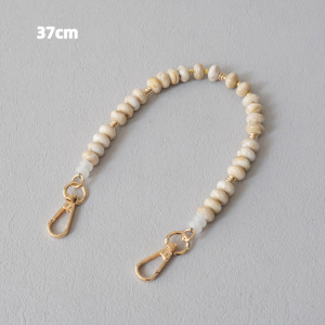 Etnische Serie Casual Effen Gekleurde Kralen Gemengde Kleuren Acryl Telefoonketting h5