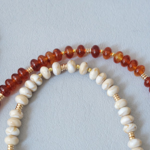 Simple Series Retro Solid Color Beads Gradient Color Acrylic Phone Chain h5 Picture4