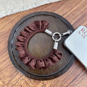 Simple Series Sweet Solid Color Polyester Phone Chain h5