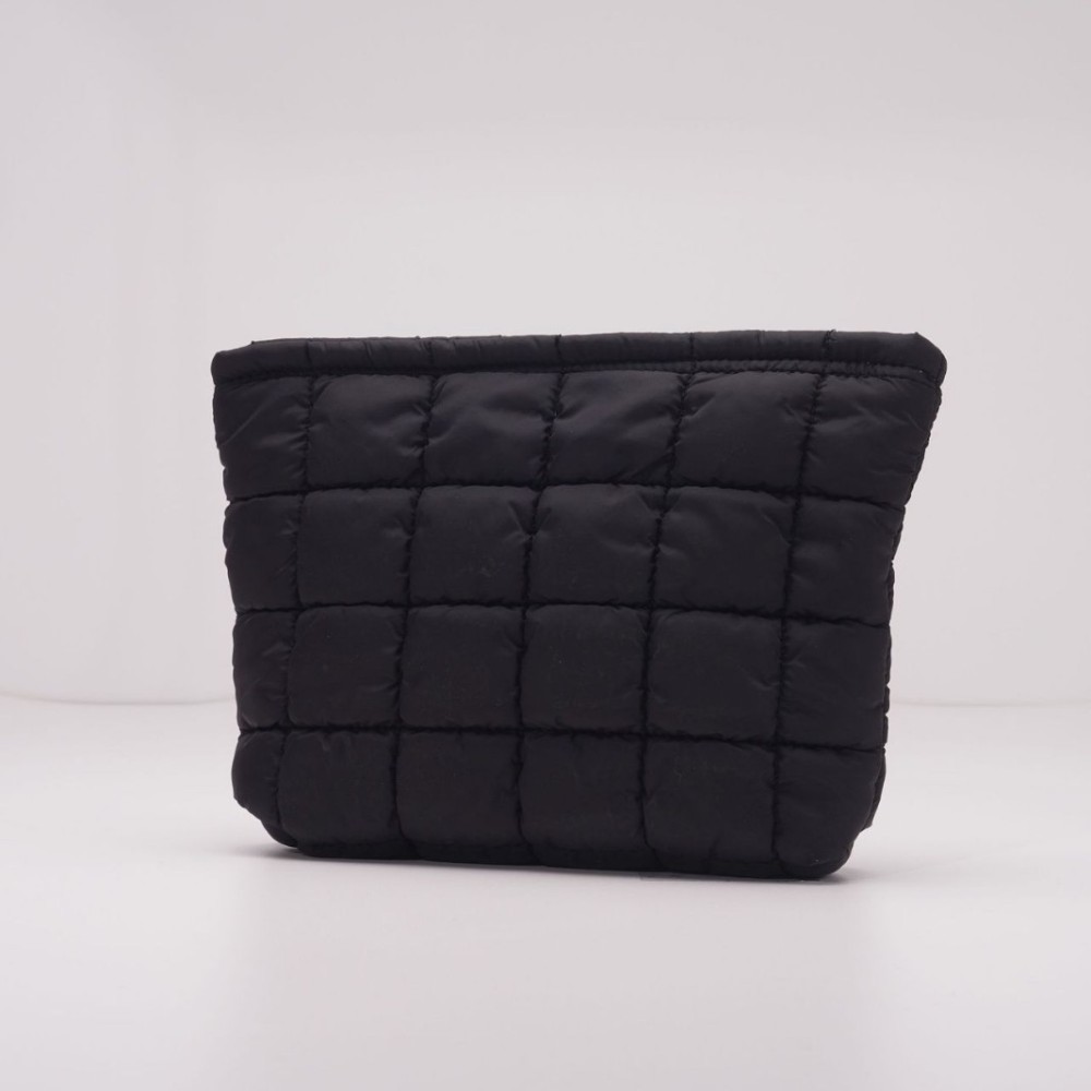Simple Series Casual Solid Color Nylon Makeup Bags