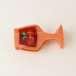 Simple Series Casual Fruit Mixed Color Cherry Food Acetate Unisex Hair Claws h5