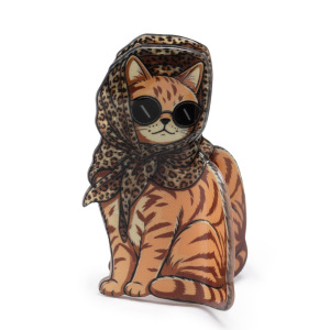 Simple Series Cute Animal Leopard Print Cartoon Mixed Color Pvc Hair Claws h5
