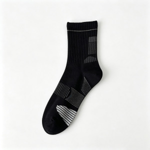 Unisex High Bounce Sporty Stripes Mid-Calf Socks h5