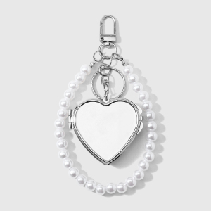 Simple Series Daily Heart Bow Knot Beads Alloy Bag Charms h5 Picture6