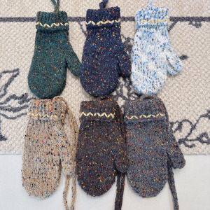 Lässige Handschuhe Der Ethno-Serie Aus Gewebter Woll-Polyester-Mischung In Verschiedenen Farben h5 Bild2