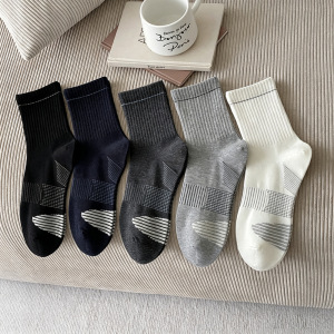 Unisex High Bounce Sporty Stripes Mid-Calf Socks h5 Picture5