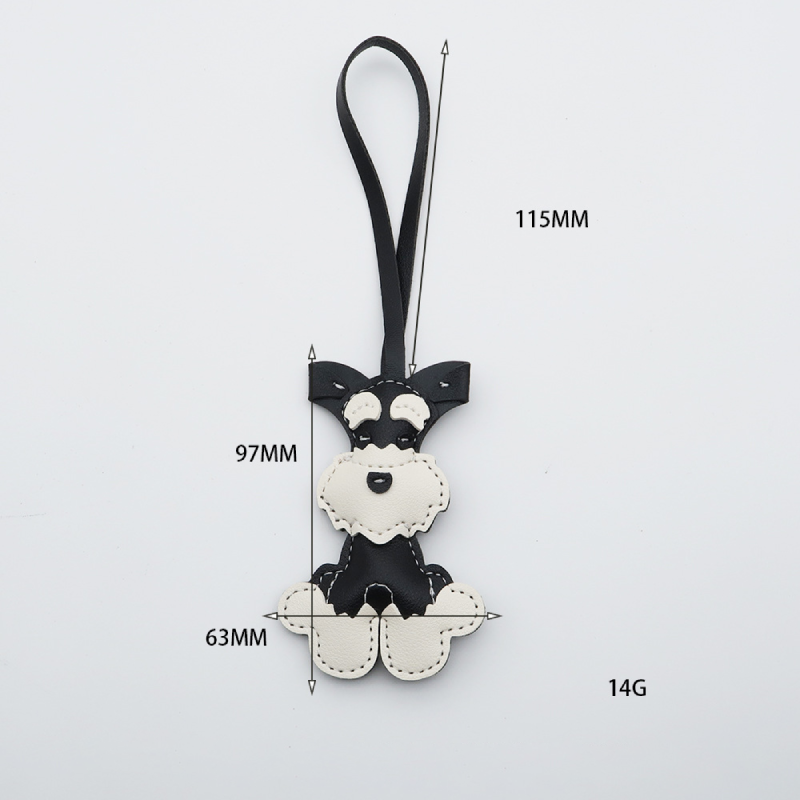 Ciondoli Per Sacchetti In Pu A Patchwork Di Animali Quotidiani, In Colori Misti, Della Serie Simple. h5Immagine9