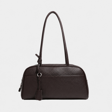Borsa A Tracolla Da Donna In Pu Tinta Unita, Stile Ufficio.