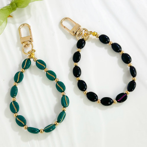 Etnische Serie Retro Telefoonketting Met Effen Kralen Van Hars h5 Afbeelding3