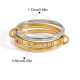 Gold Color/One Size/Style1
