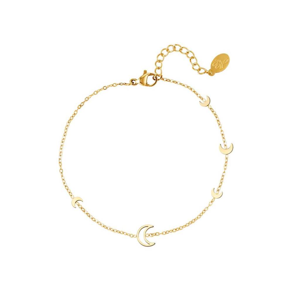 Pulsera de acero inoxidable con charms de estrella. h5Imagen4