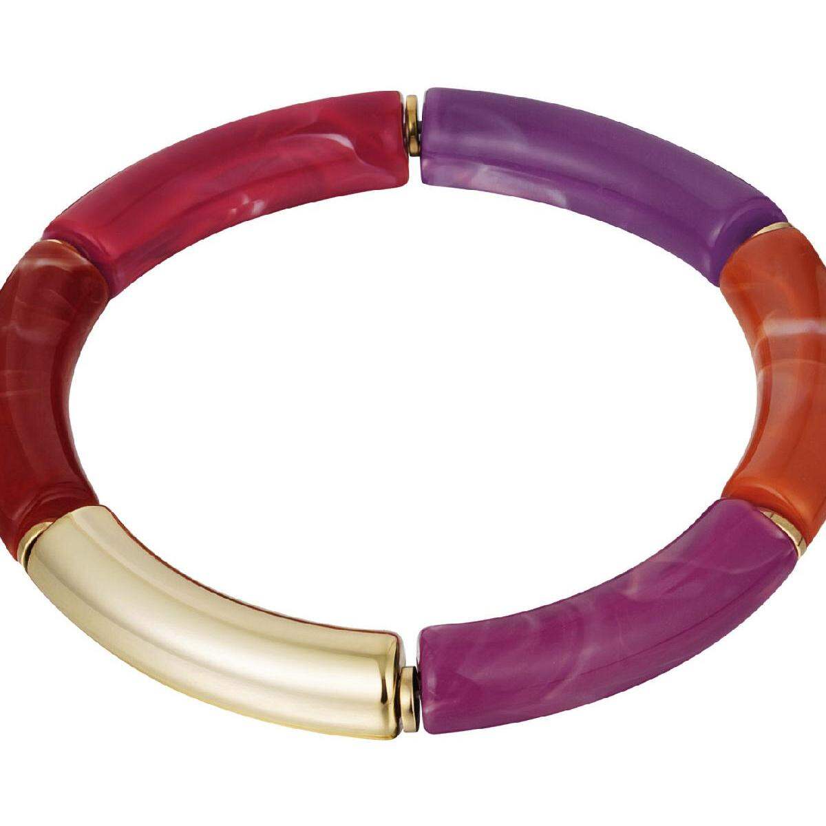 Bracciale tubolare vari colori h5 Immagine7