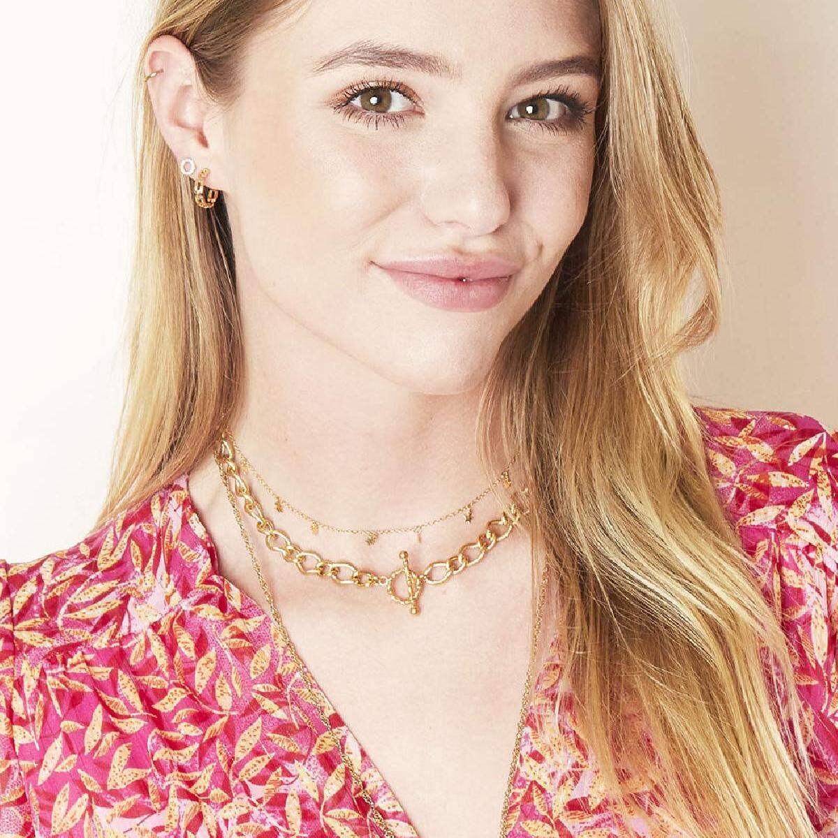 Necklace Floating Stars h5 Picture4