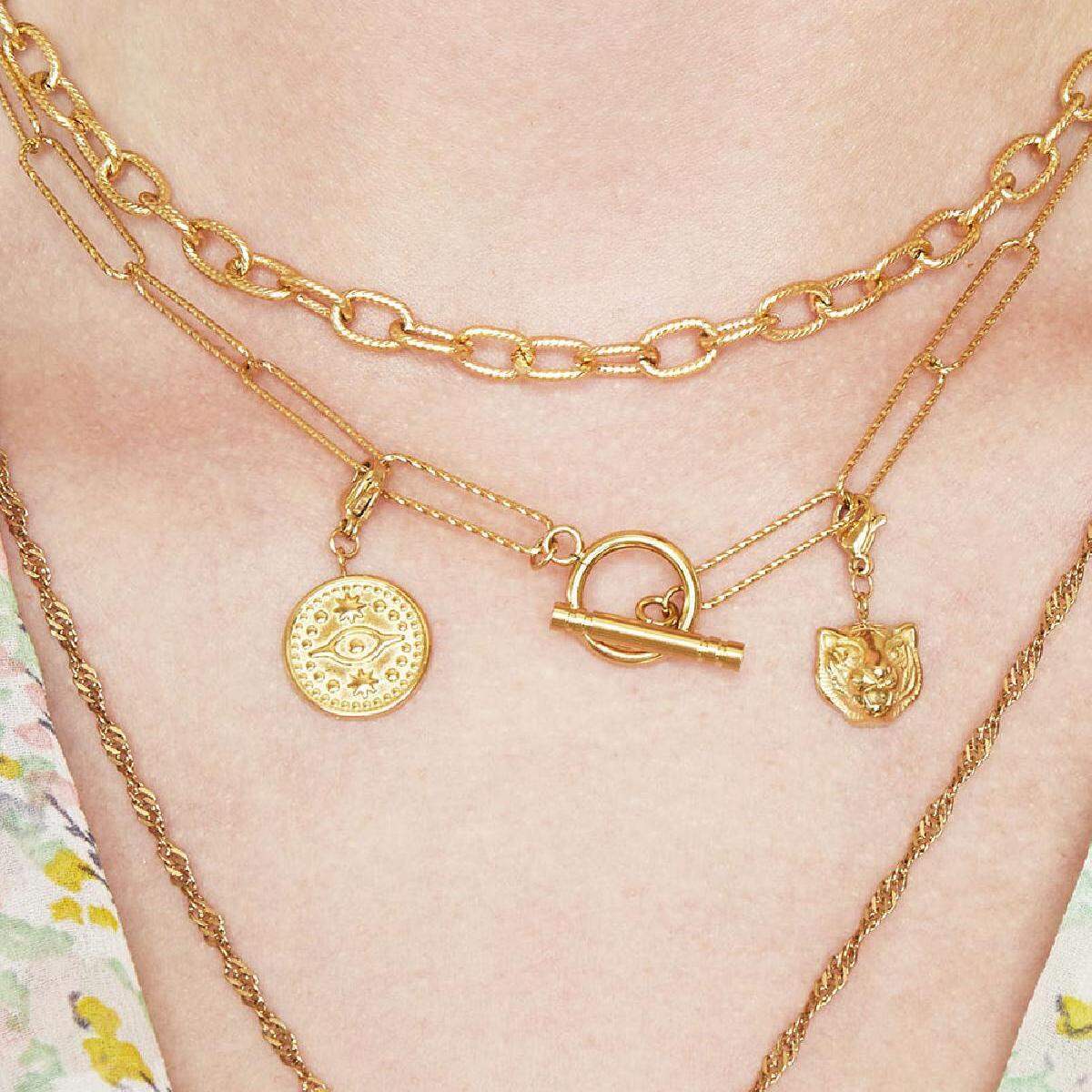 Collana Catena Cesellata
