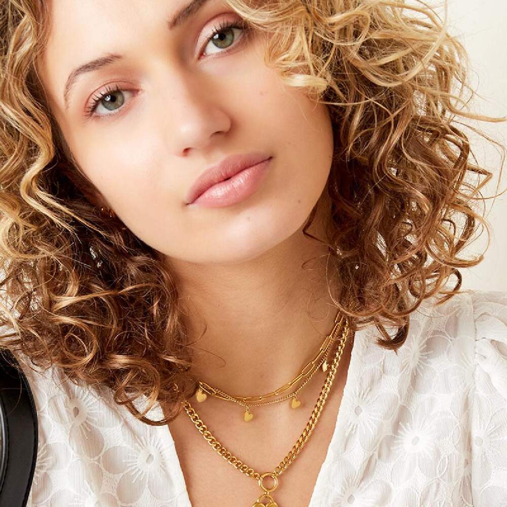 Necklace A Heart Full Of Love Gold Picture3