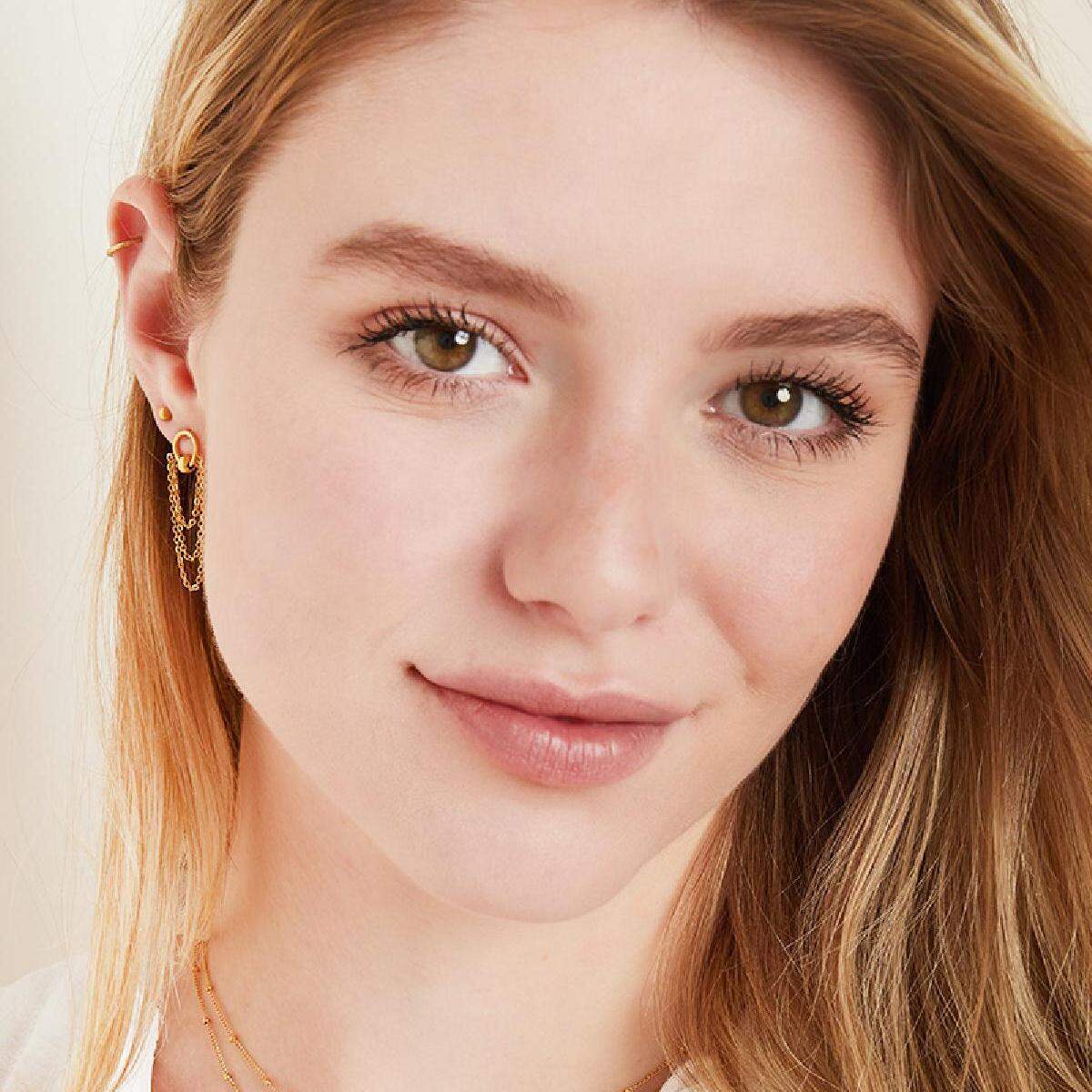 Minimalistic necklace open heart