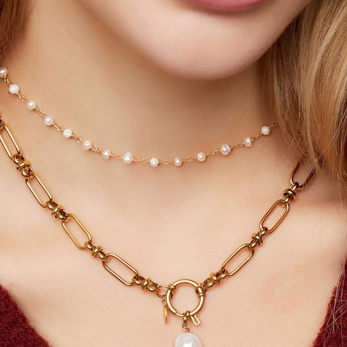 Round closure necklace h5 Picture4