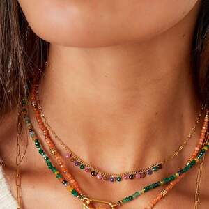 Necklace with carabiner lock h5 Picture3