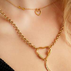 Necklace With Heart and Arrow h5 Picture4