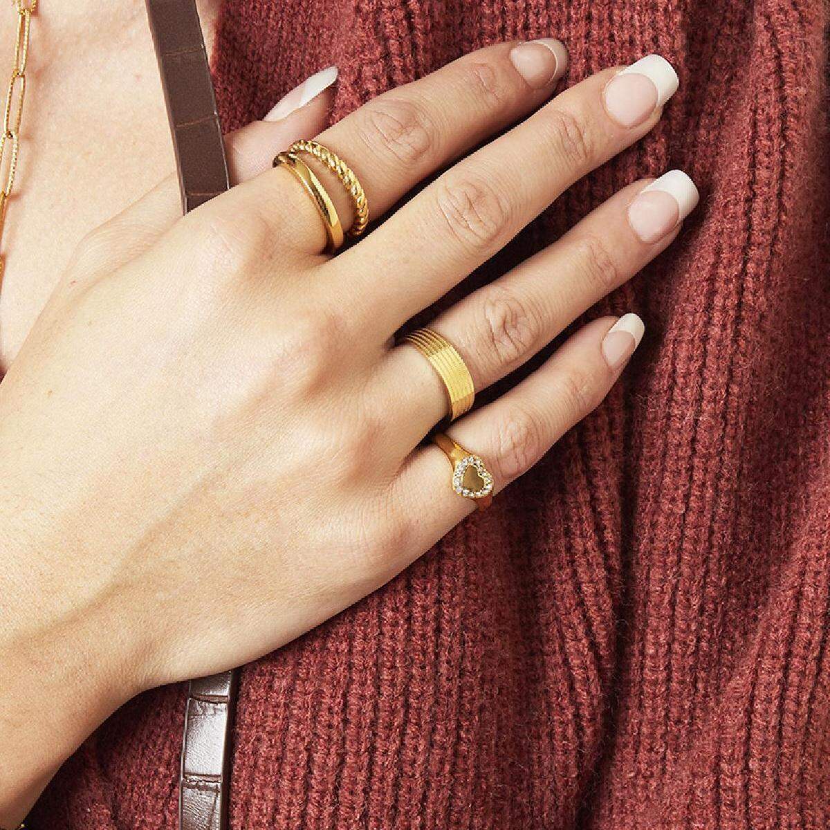 Ring Diamond Heart