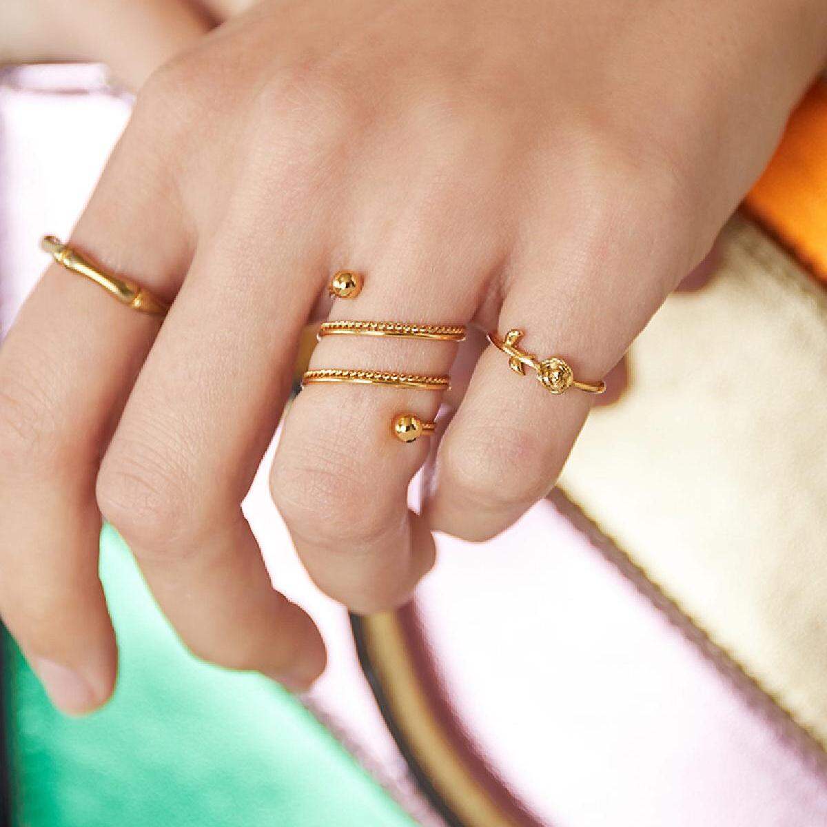 Pinky Ring Rose