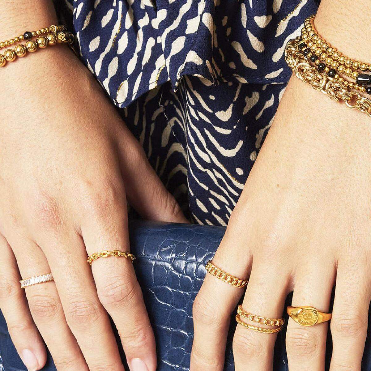 Bracciale perle grandi