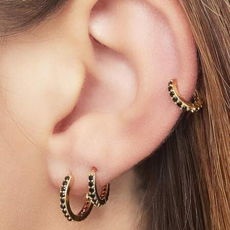 Earrings Set Of Circles