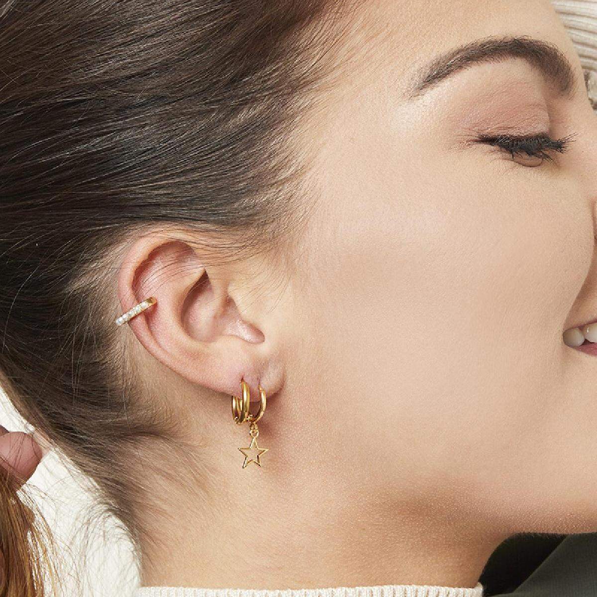 Pendientes Aros Pequeños 1.4cm Imagen3