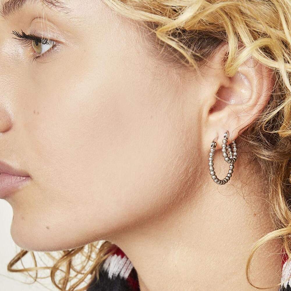 Pendientes Aros Esferas 15 mm h5Imagen2
