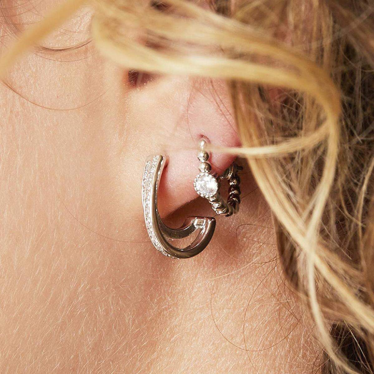 Pendientes de aro de cobre Imagen3
