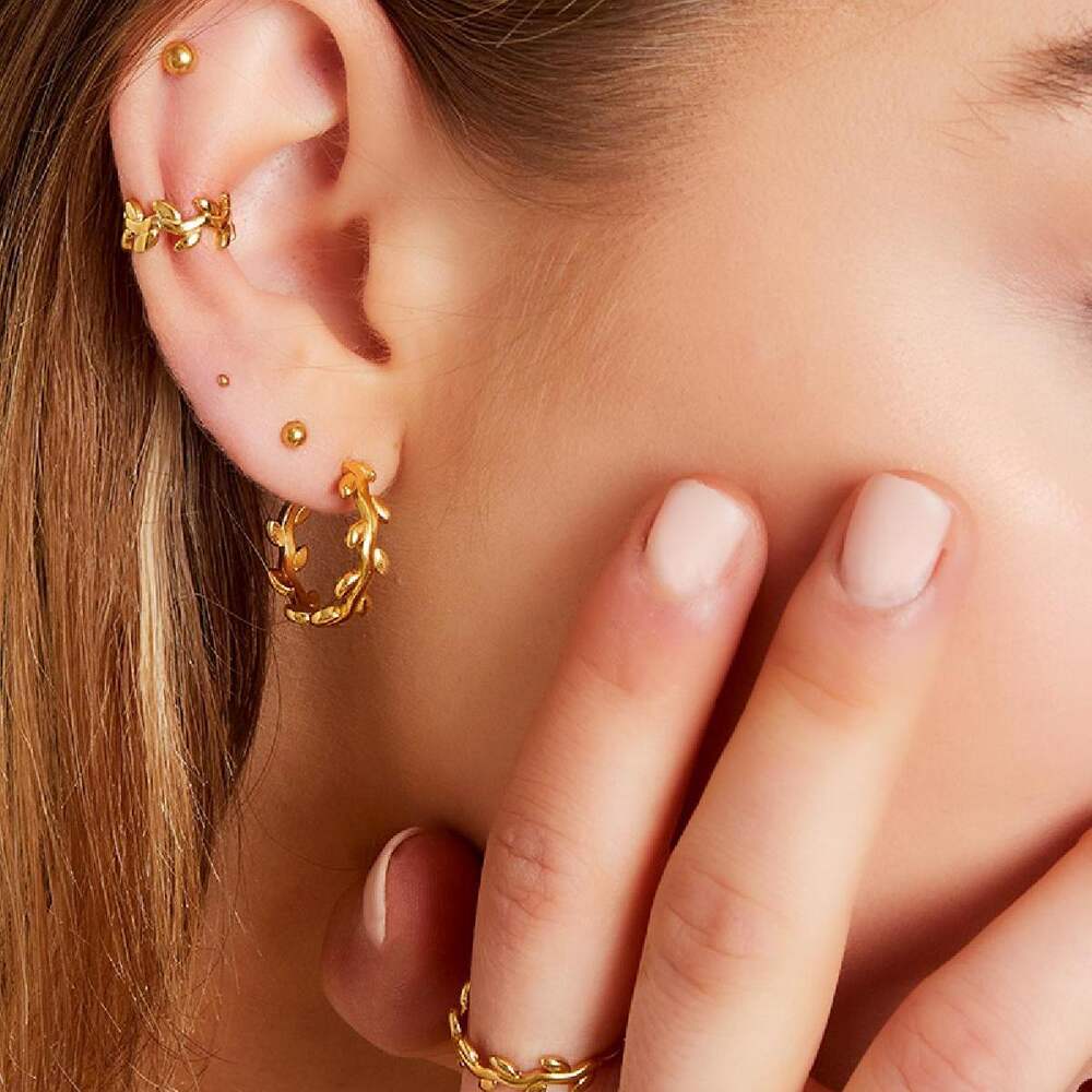 Earcuff a forma di alloro h5Immagine2