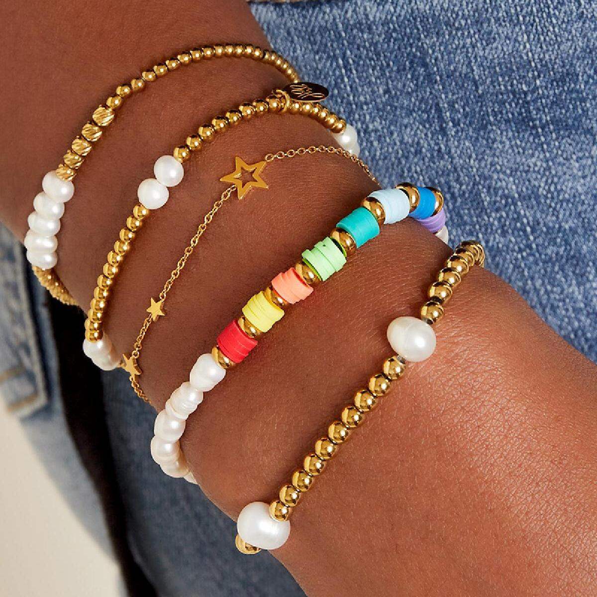 Bracciale in acciaio inossidabile stelle h5 Immagine2